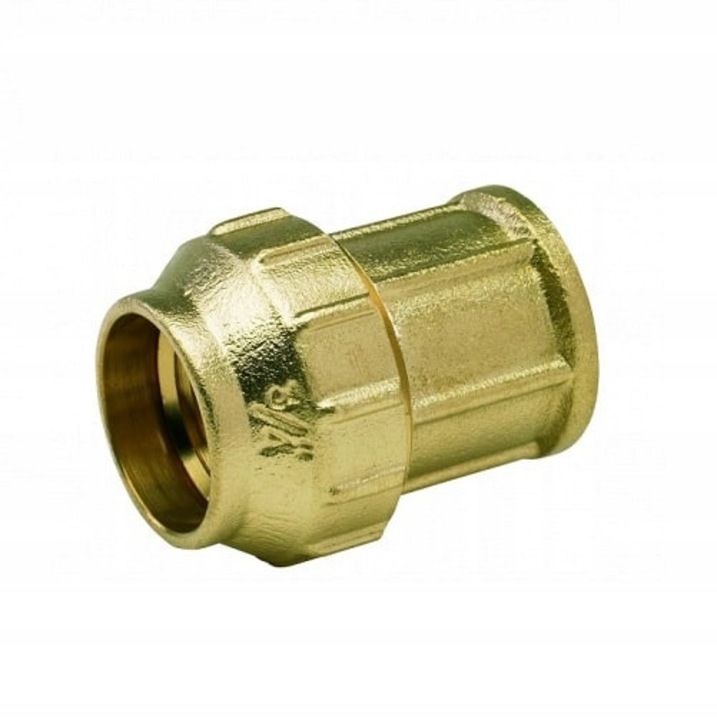 Arco sárgaréz csatlakozó 1" x 32 mm PE csövekhez, 16 bar nyomás