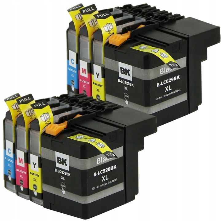 Ecotec X20 XL többszínű tintapatron készlet Brother DCP-J100 DCP-J105 MFC-J200 nyomtatókhoz