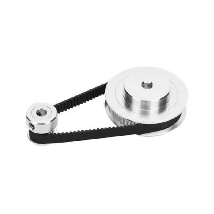 Roata sincrona aluminiu rezistenta la rugina, 6mm, pentru imprimante 3D