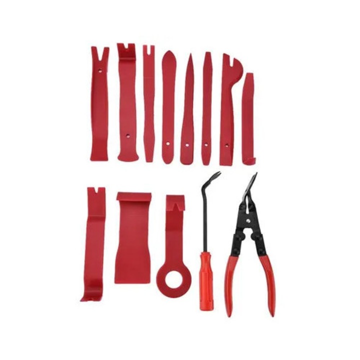 Set scule demontare panouri auto 13 piese, usor, ergonomic