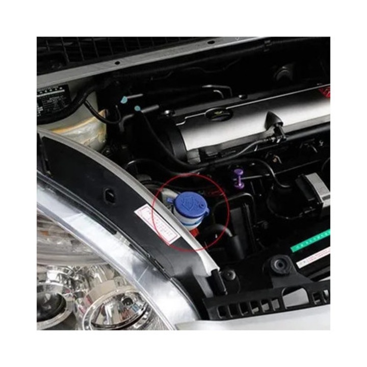 Capac rezervor lichid parbriz auto, multicolor, universal