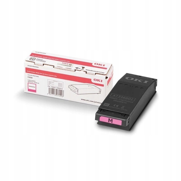Toner OKI C650 magenta 6000 oldal