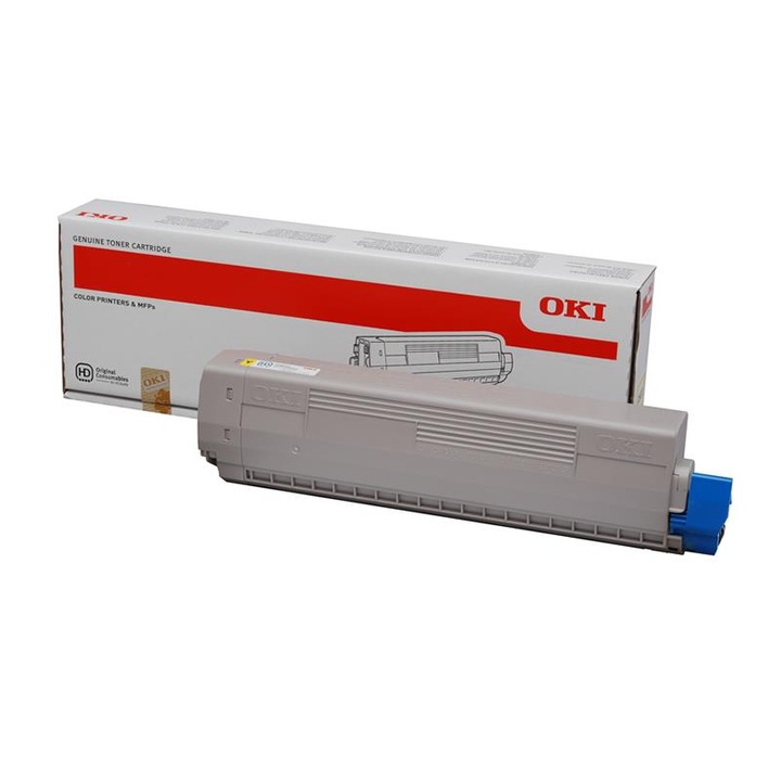 Toner OKI 46490605 sárga 6000 oldal