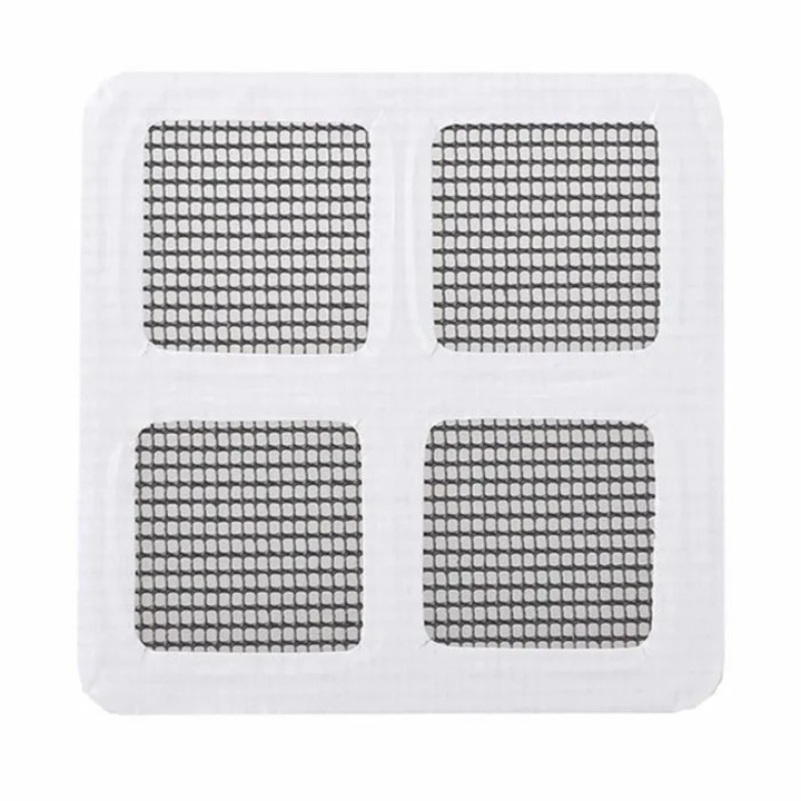 Set 30 bucati plasturi reparare plase usi ferestre, multicolor, 3 piese