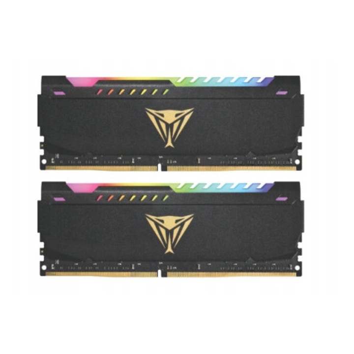 Patriot Viper Steel DDR4 32GB 3600MHz RGB RAM memória 135x44x7mm