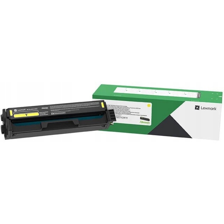 Toner Lexmark C332HY0 sárga 2500 oldal