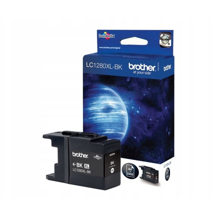 Brother LC1280XLBK fekete pigment tintapatron 144g