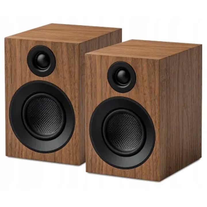 Boxe Hi-Fi Pro-Ject Speaker Box 3 E Carbon, 2 cai, orzech, 175x119x152mm, set 2 bucati