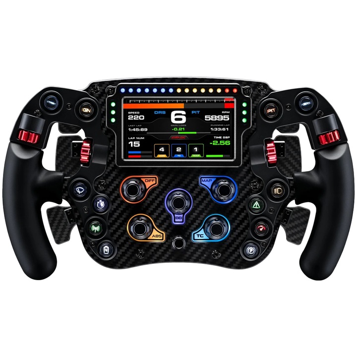 Волан SIMAGIC FX Pro 290mm карбон, 6 пера, двоен съединител, QR50