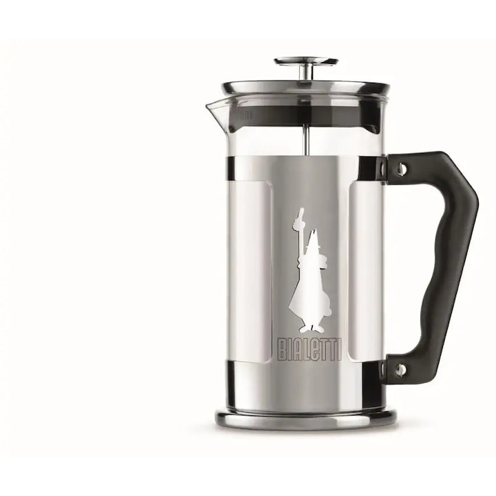 French Press Bialetti Preziosa 350ml inox 18x8.5cm