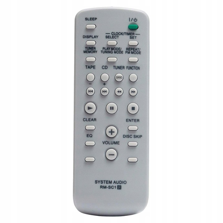 Telecomanda inlocuitor RM-SC1 pentru Sony CMT-NE3 HCD-NE3 MHC-GX250 MHC-GX450, negru