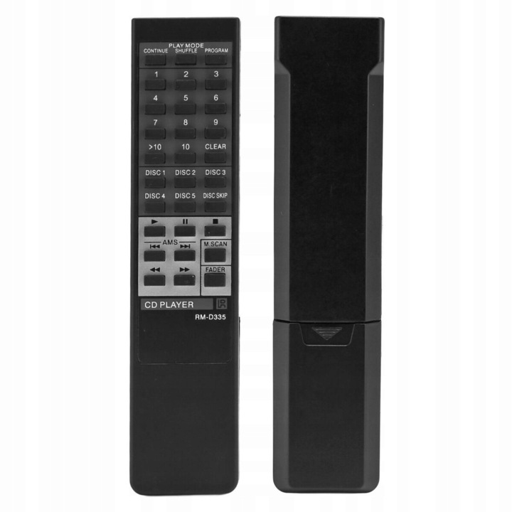 Telecomanda audio compatibila Sony CDP-C365 CDP-C335 CDP-C245 CDP-C741 CDP-C265 CDP-CA7ES, negru