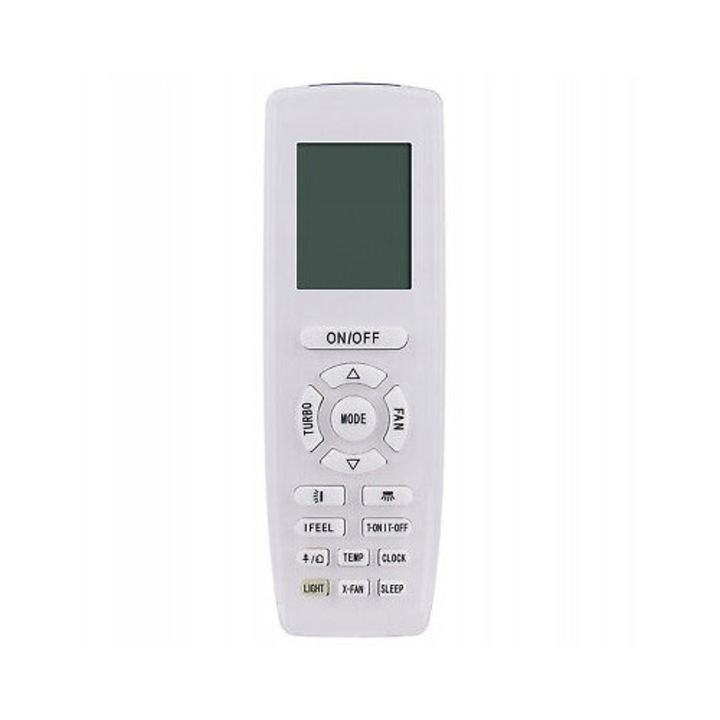Telecomanda aer conditionat Gree YAP1F1 YAP1F2 YAP1F6 YB1F2 YB1FA transparenta