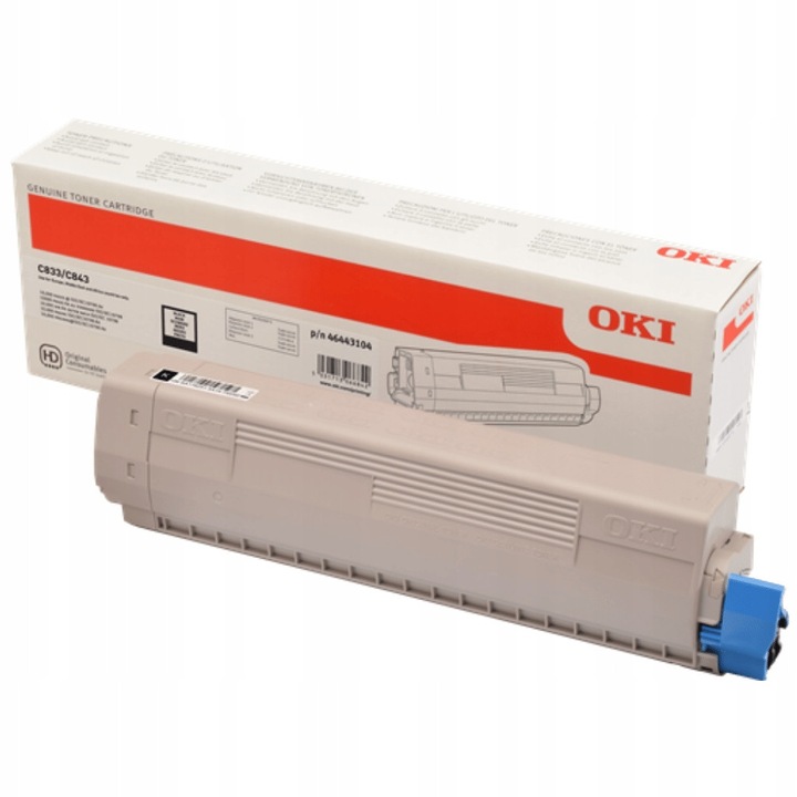 Toner OKI 46443104 fekete 10000 oldal
