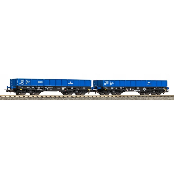 Комплект 2 товарни вагона Piko 401Zb PKP Cargo, еп.VI, 1:87