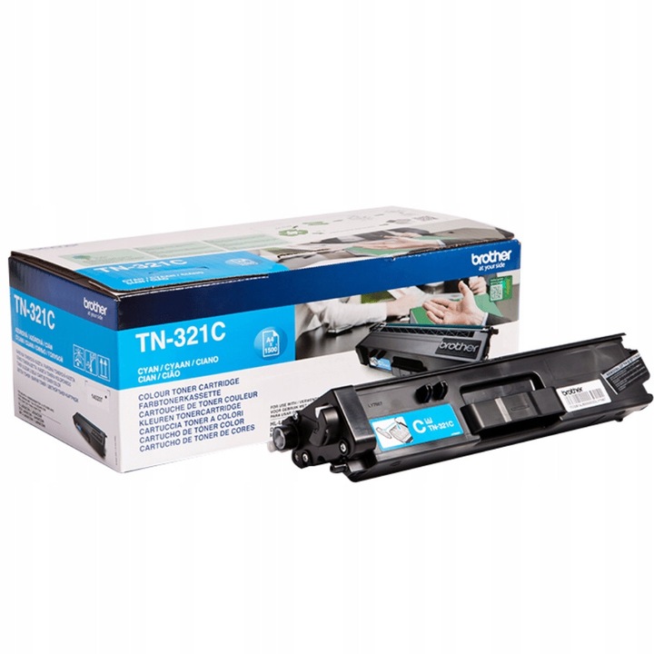 Eredeti Brother TN-321C cián toner