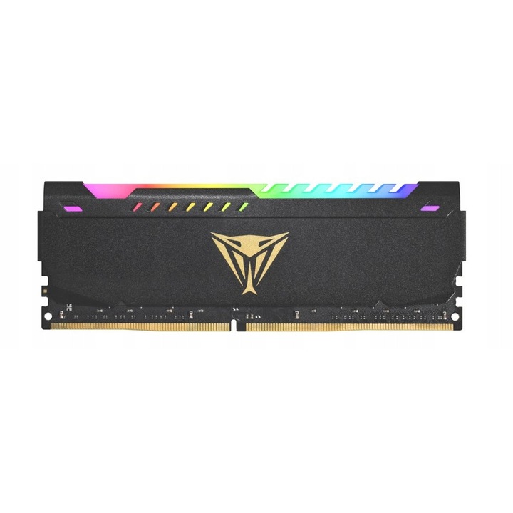 Patriot Viper Steel 16GB 3600MHz RGB RAM memória 135x7x44mm