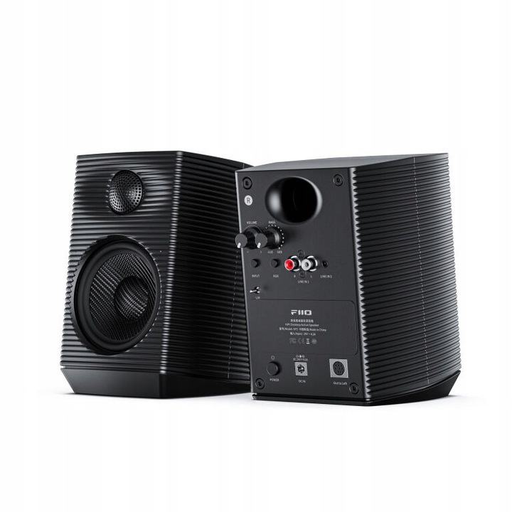 Boxe active desktop FiiO SP3, Hi-Fi, negru, 163x120x132mm