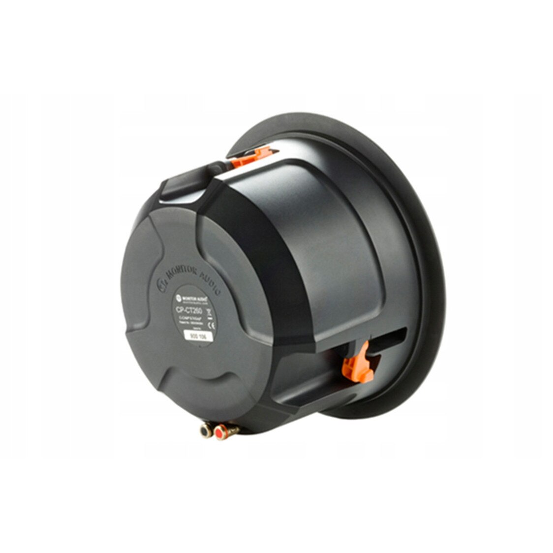 Boxa de tavan Monitor Audio CP-CT260 (HBDG20X8Z4X), 65 W RMS, 6 Ω, 2‑way C‑CAM 6" bas + 1" tweeter pozlat, reglaj inalte ±3 dB, diametru 285 mm, adancime montaj 151 mm, negru