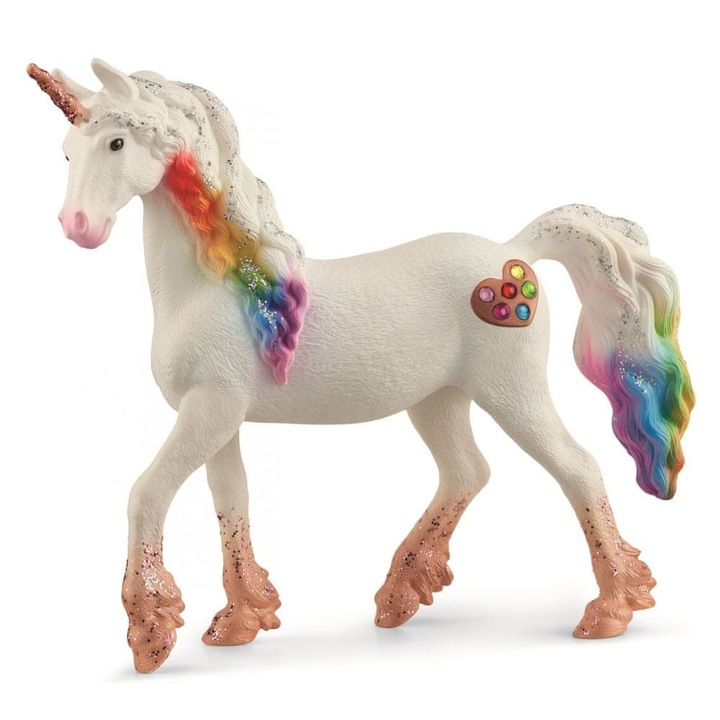 Фигурка Schleich Bayala еднорог дъга кобила 12,5x3,3x10,9см