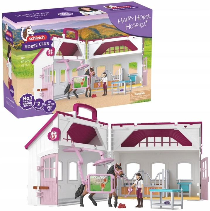 Фигурка Schleich Horse Club, ферма, многоцветна, пластмаса