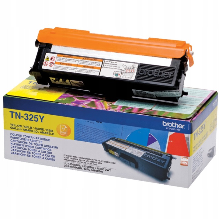 Toner Brother TN-325Y sárga 1200 oldal