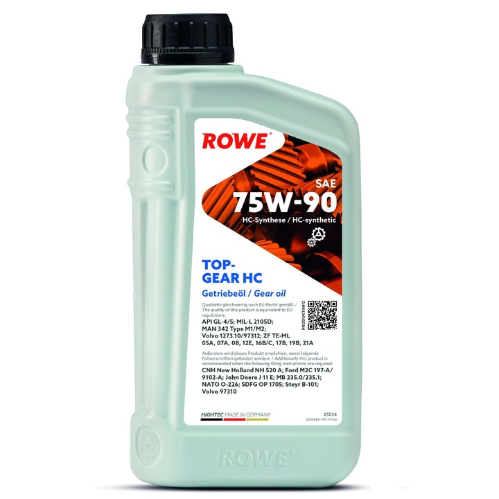 Ulei cutie viteze Rowe HIGHTEC TOPGEAR 75W-90 HC 1L