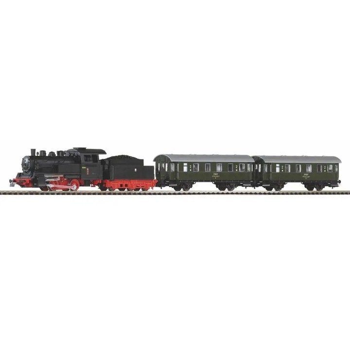 Стартов комплект електрически влак Piko H0 1:87 пътнически парен PKP 158x88см