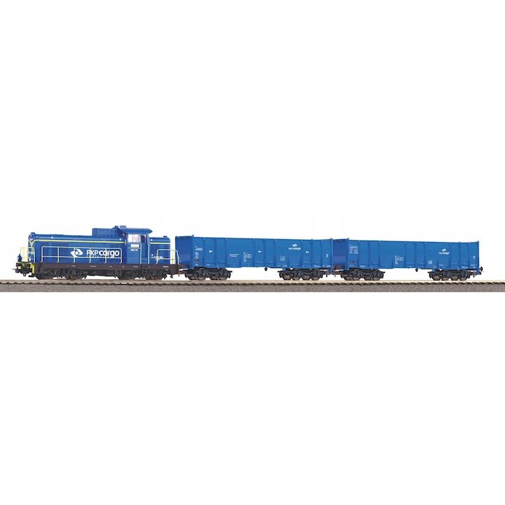 Електрически влаков комплект Piko SM42 PKP Cargo с 2 вагона, 158x88см