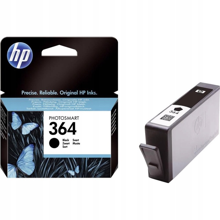 HP 364 tintapatron, fekete, 6ml, 250 oldal
