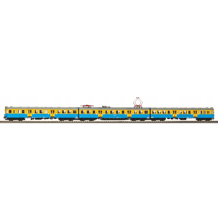 Електрически влак Piko EN57-1079 PKP, аналогов, метал-пластмаса, 74.7см, H0 1:87