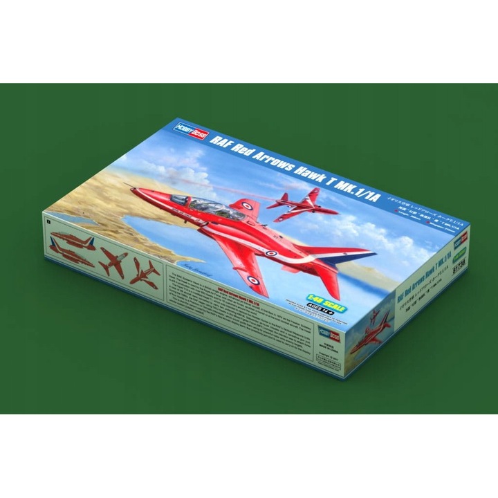 Авиомодел Hobby Boss RAF Red Arrows Hawk T MK.1 1:48