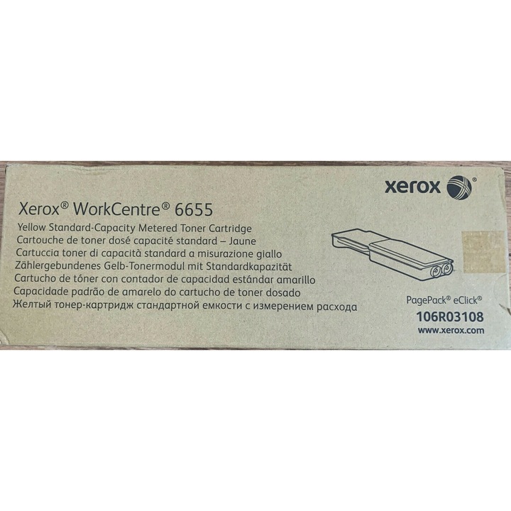Toner Xerox 106R03108 sárga 7500 oldal