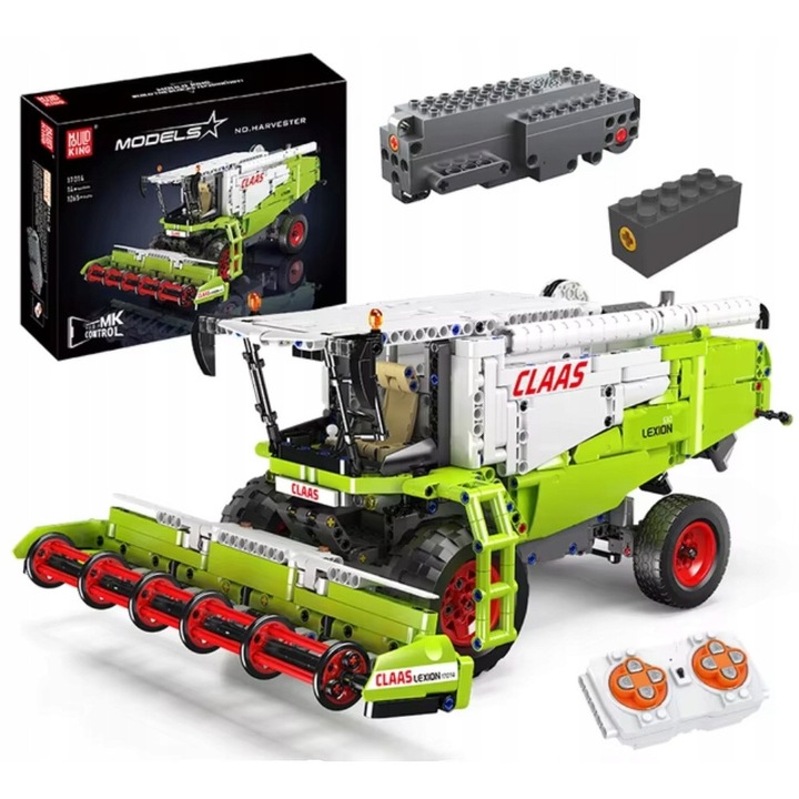 Set constructie Mould King Combine, 1265 piese, telecomanda, 40.64x29.6x18 cm