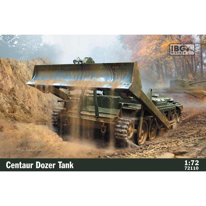 Tanc Centaur Dozer IBG model 72110 1:72