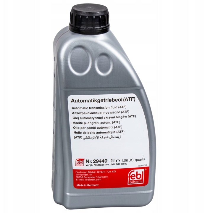 Ulei cutie viteze automata Febi 1L pentru protectie si durabilitate