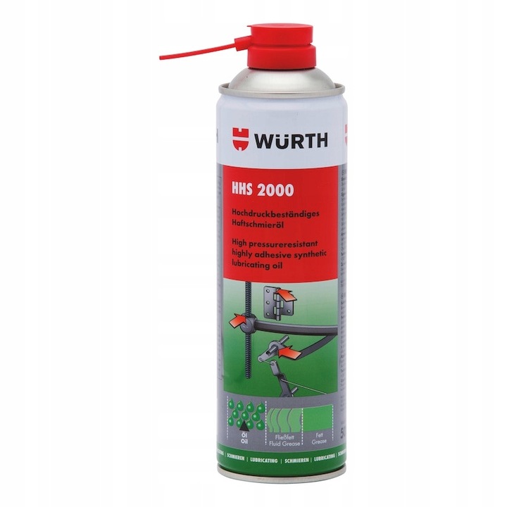 Wurth HHS 2000 kenőanyag, nyomásálló, 150ml, sárga