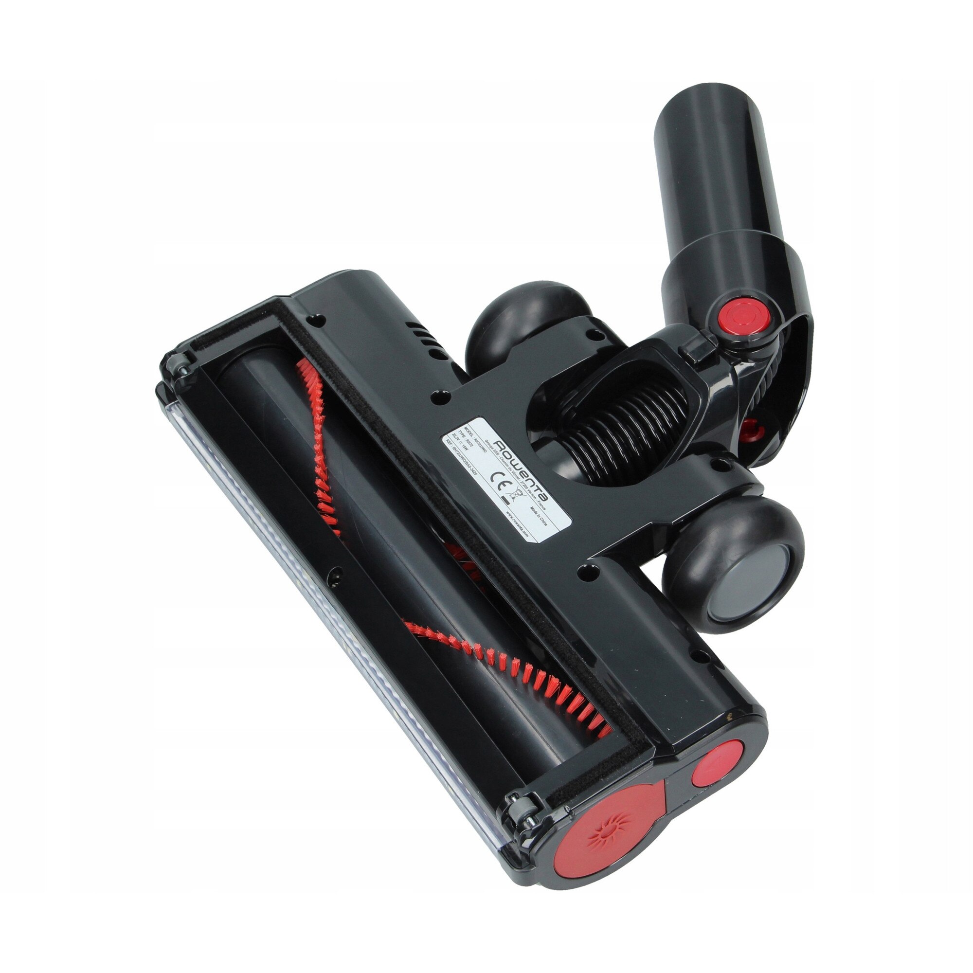 Perie electrica Rowenta RH72, negru, 25x7.5cm, cu roti cauciucate si articulatie mobila