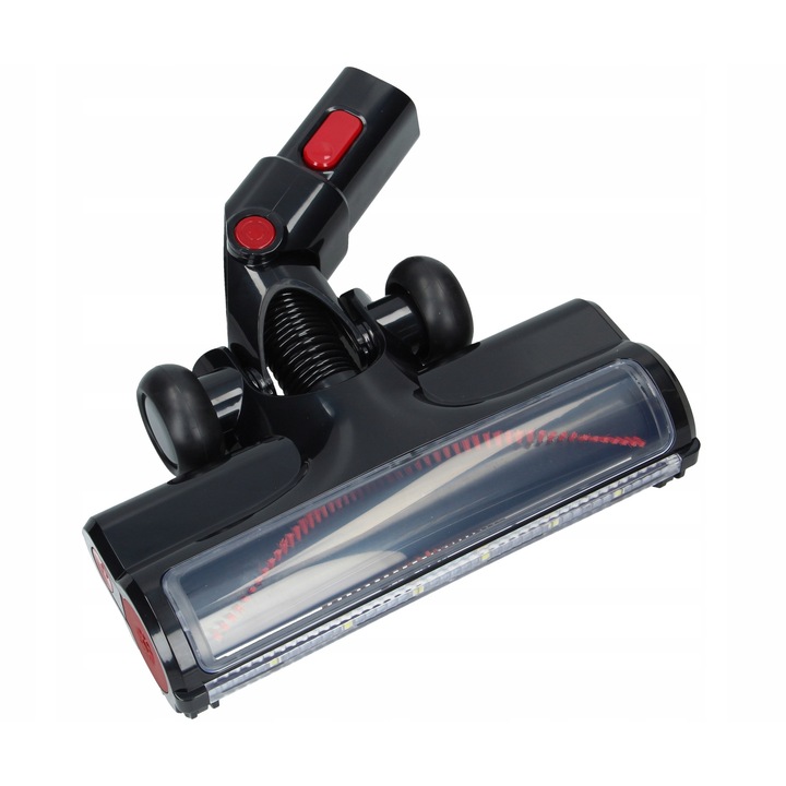 Perie electrica Rowenta RH72, negru, 25x7.5cm, cu roti cauciucate si articulatie mobila