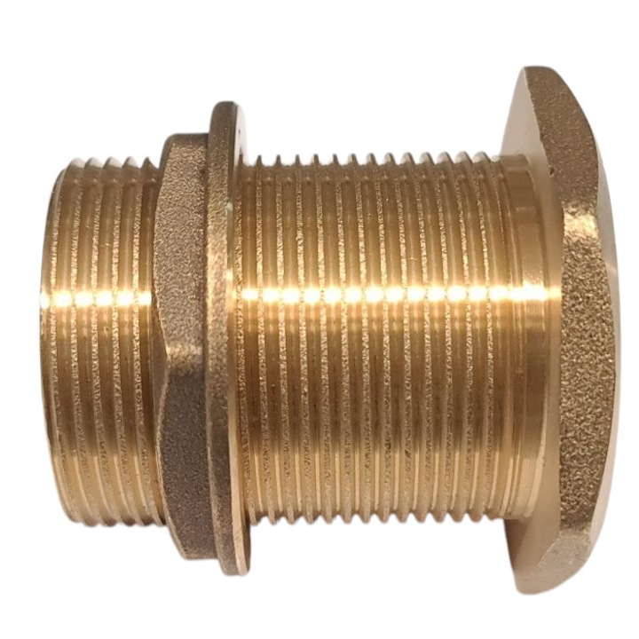 Sobime tartálycsatlakozó 6/4 hüvelyk sárgaréz külső menet 47,8mm 55mm