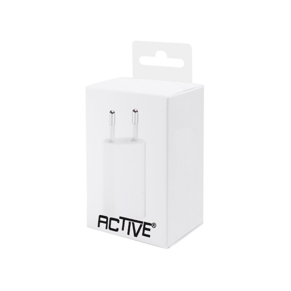 Incarcator si Cablu Date Lightning ACTIVE, compatibil iPhone 5/6/7/8/9/SE , 5V, 1A, 1000mAh, ambalaj individual, calitate deosebita