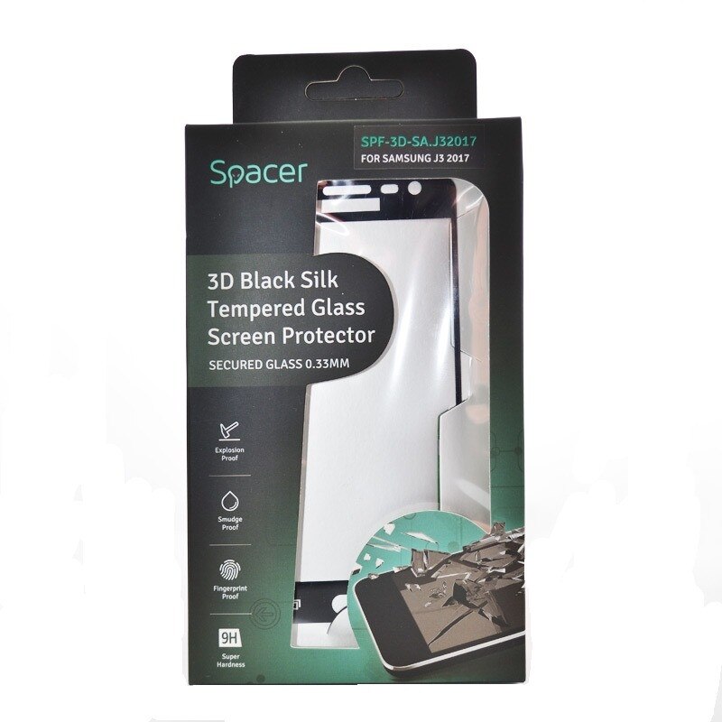 Folie sticla securizata Spacer 3D pentru Samsung J3 2017