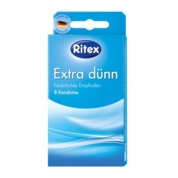 Prezervative Ritex Extra subtiri, 8 buc Prezervative Ritex Extra subtiri, 8 buc
