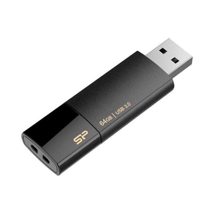 USB памет 64GB Silicon Power Blaze B05, черен, USB 3.0