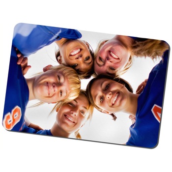 Mousepad personalizat cu poza si mesajul clientului Mousepad personalizat cu poza si mesajul clientului