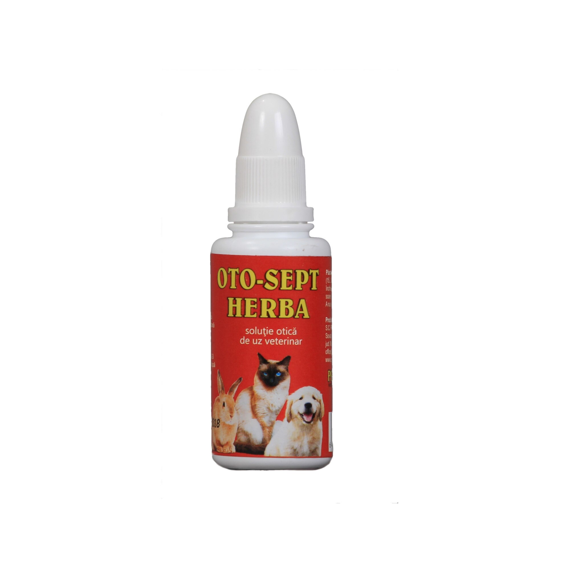 Solutie otica Otosept Herba antiparazitara + cicatrizanta 30 ml