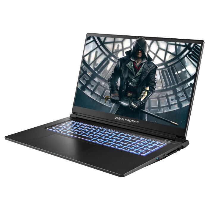 Laptop Gaming Dream Machines RT5050-17EU29, Ryzen 7 H255, 17.3" Full HD 144Hz, RTX 5050 8GB, 32GB RAM DDR5, 1TB SSD
