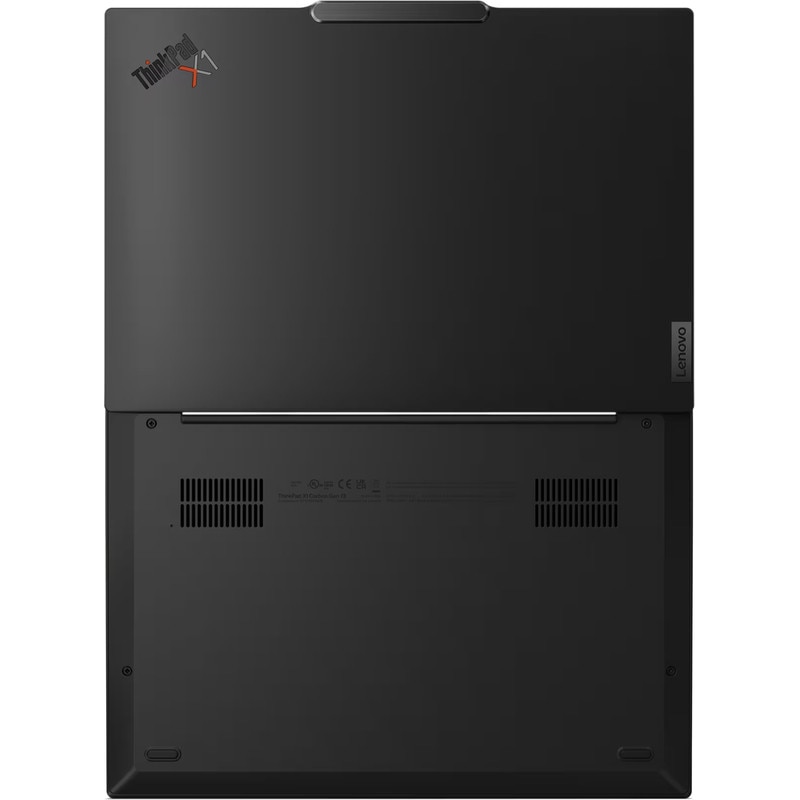 Laptop Lenovo 14'' ThinkPad X1 Carbon Gen 13 Aura Edition, 2.8K OLED 120Hz VRR, Procesor Intel® Core™ Ultra 7 258V (12M Cache, up to 4.80 GHz), 32GB LPDDR5X, 512GB SSD, Intel Arc 140V, Win 11 Pro, Black, Paint