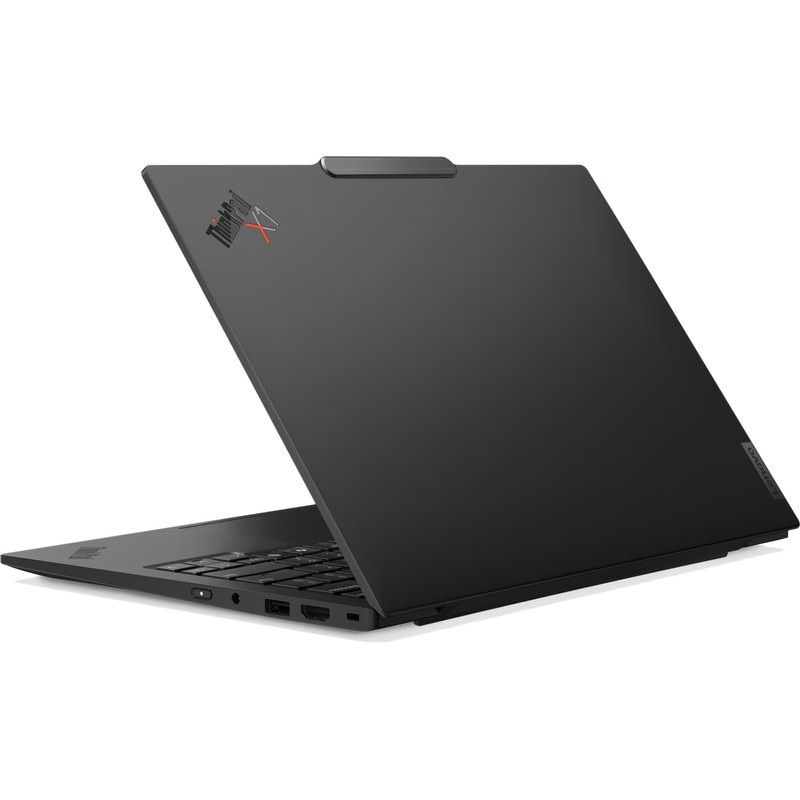Laptop Lenovo 14'' ThinkPad X1 Carbon Gen 13 Aura Edition, 2.8K OLED 120Hz VRR, Procesor Intel® Core™ Ultra 7 258V (12M Cache, up to 4.80 GHz), 32GB LPDDR5X, 512GB SSD, Intel Arc 140V, Win 11 Pro, Black, Paint