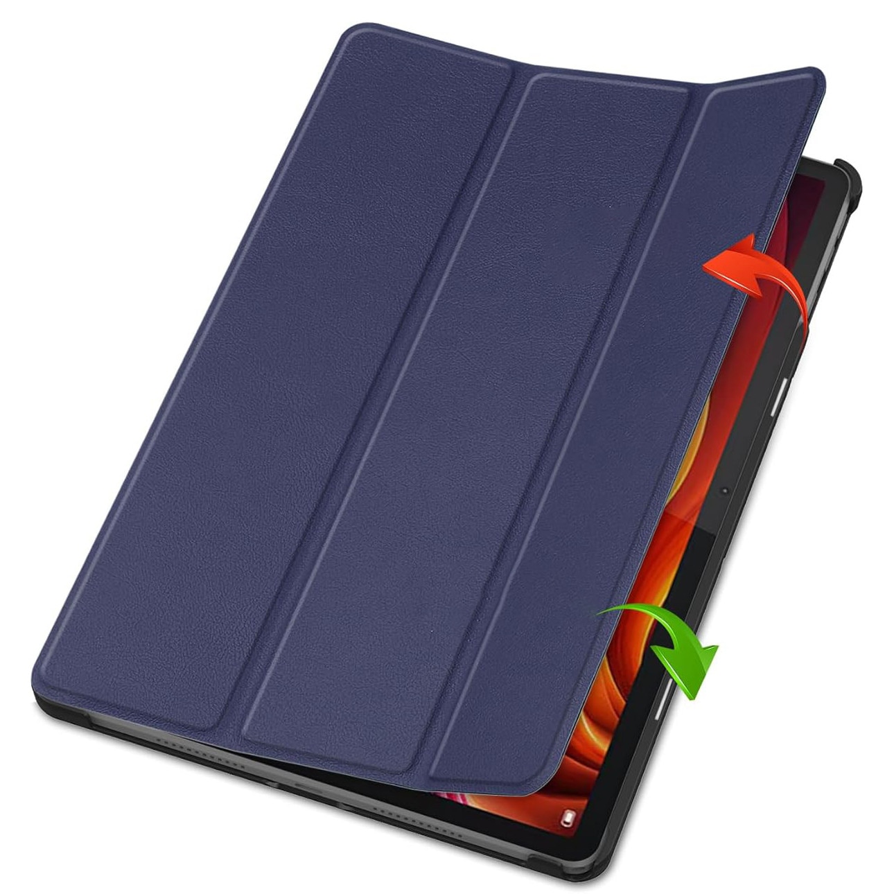 Husa pentru tableta, Supero, Lenovo, compatibilitate dedicata Lenovo Tab K11 Plus TB352FU, protectie impotriva zgarieturilor, acces complet la porturi si butoane, design ergonomic, antiderapant, material rezistent, negru